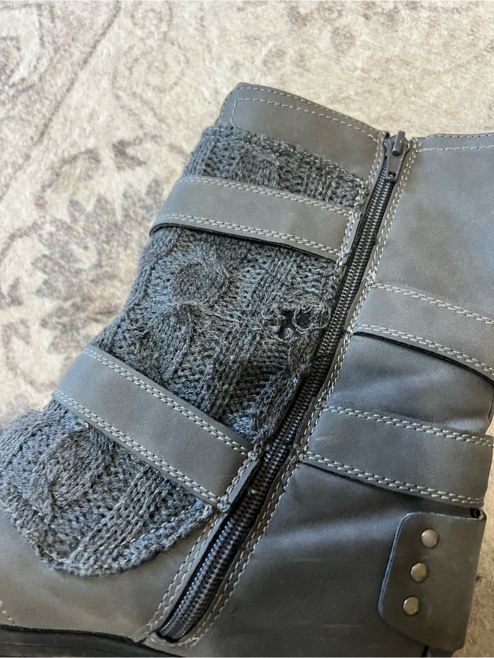 Maurices Sweater Knit Mid Calf Boot (Peyton)